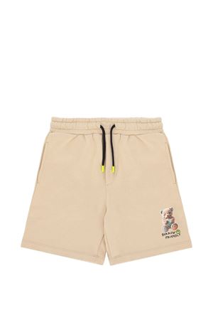 beige cotton shorts BARROW KIDS | S6BKJUBE031092